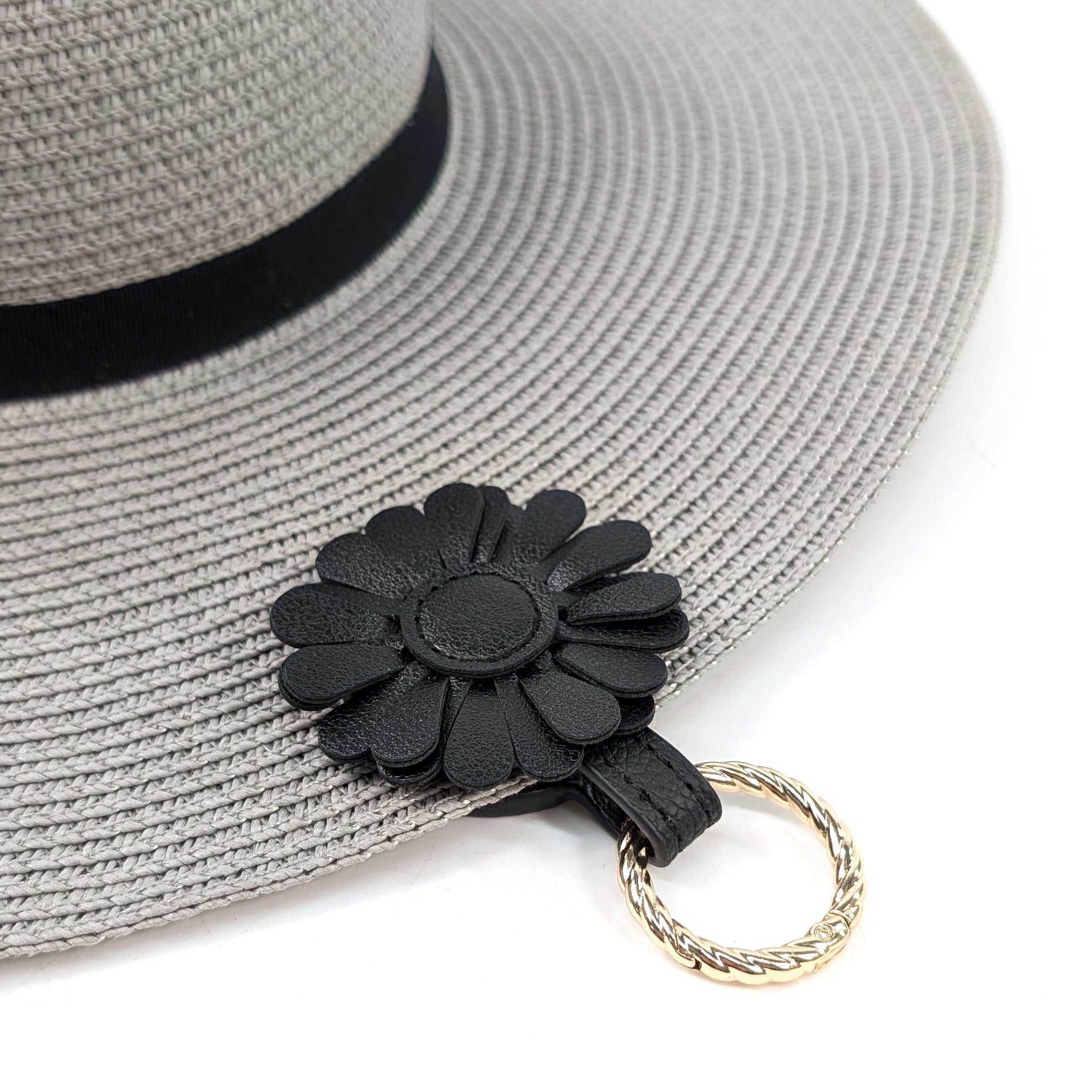 Flower Magnet Holder - Black