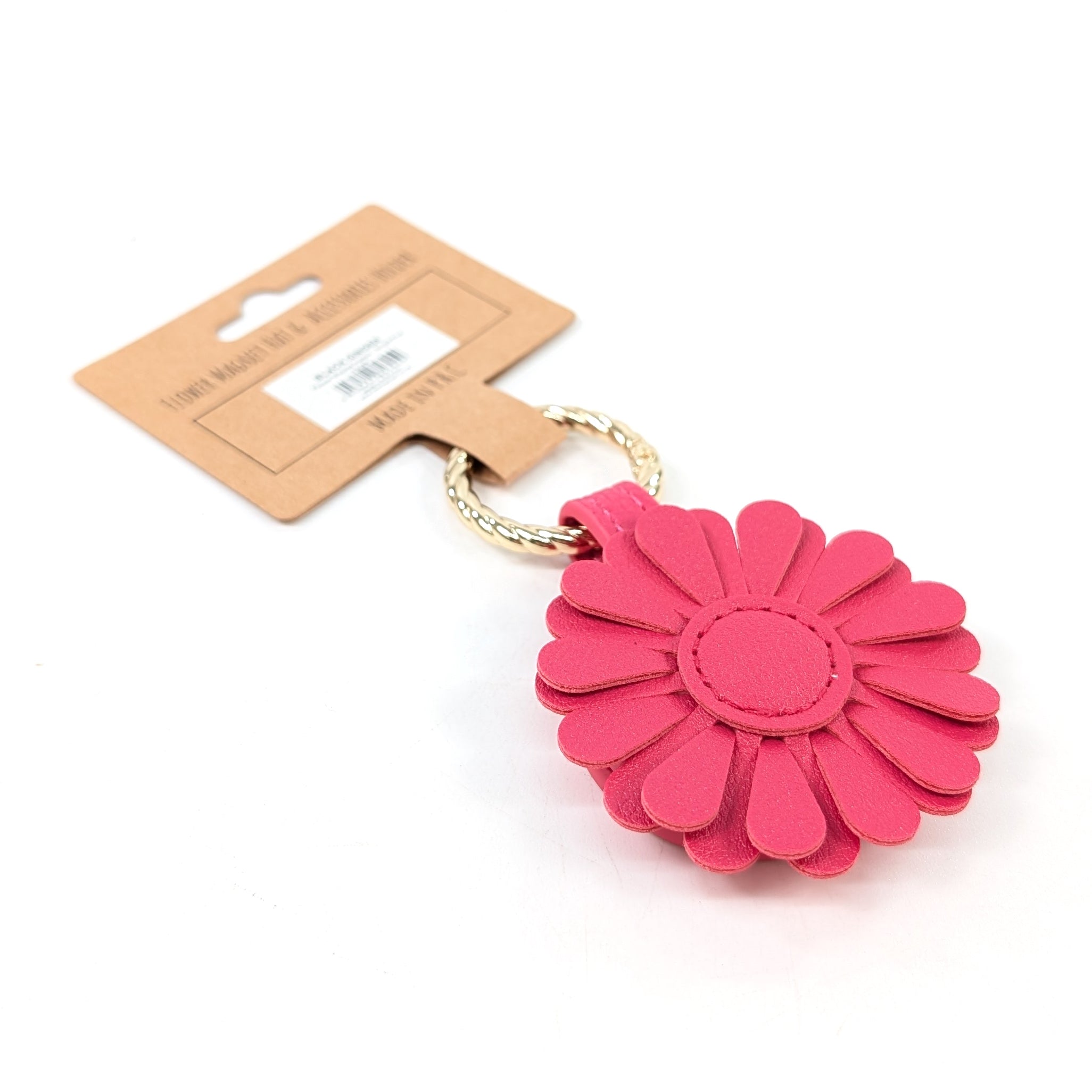 Flower Magnet Holder - Bright Pink