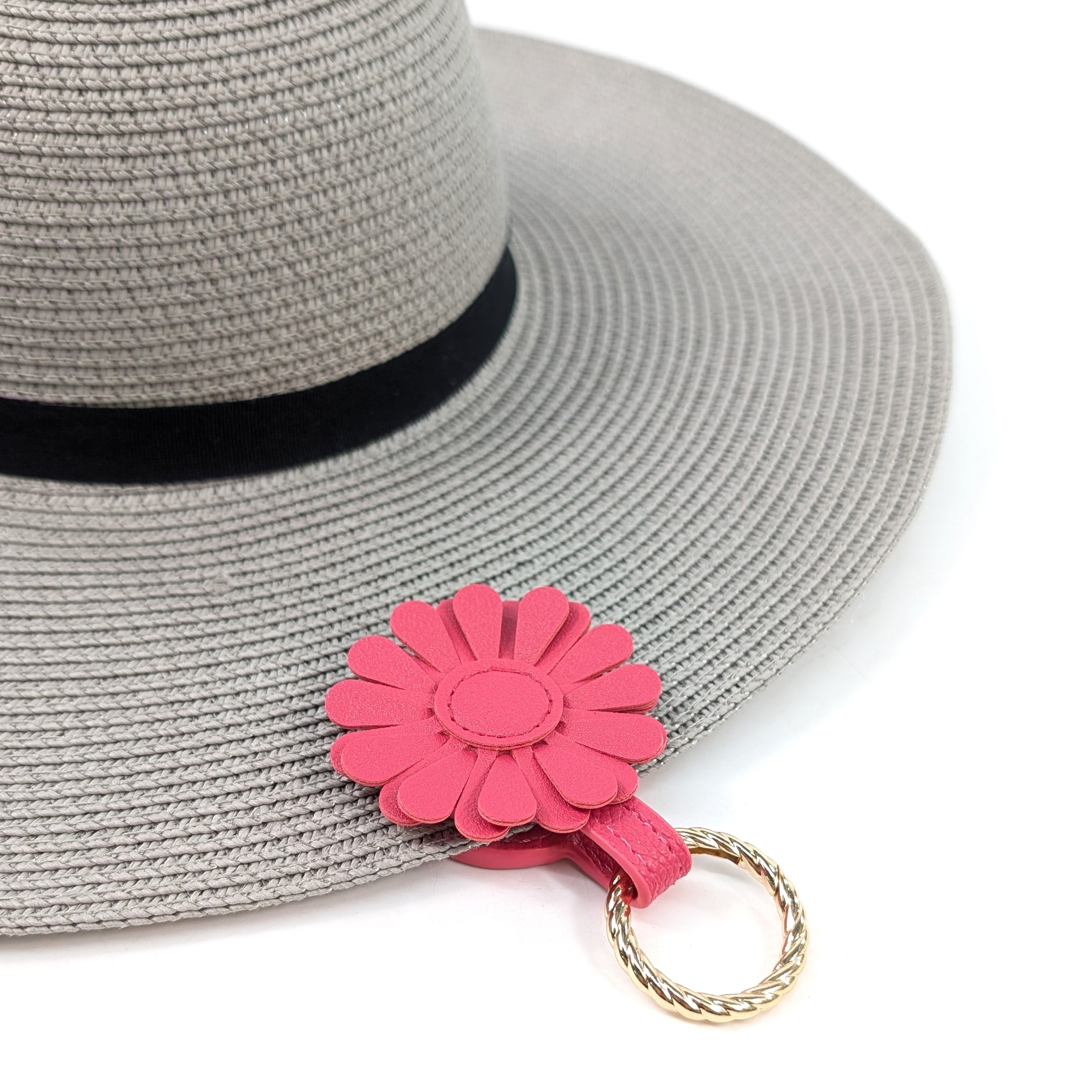 Flower Magnet Holder - Bright Pink