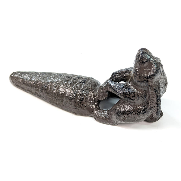 Cast Iron Doorstop - Rabbit and Carrot