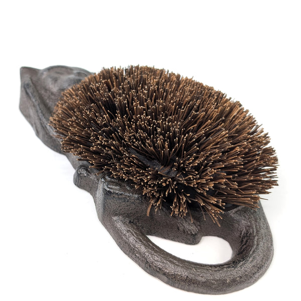 Cast Iron Boot Cleaning Brush - Cat