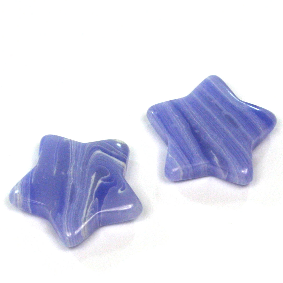 Rock Star Blue Lace Agate  (Set of 10)