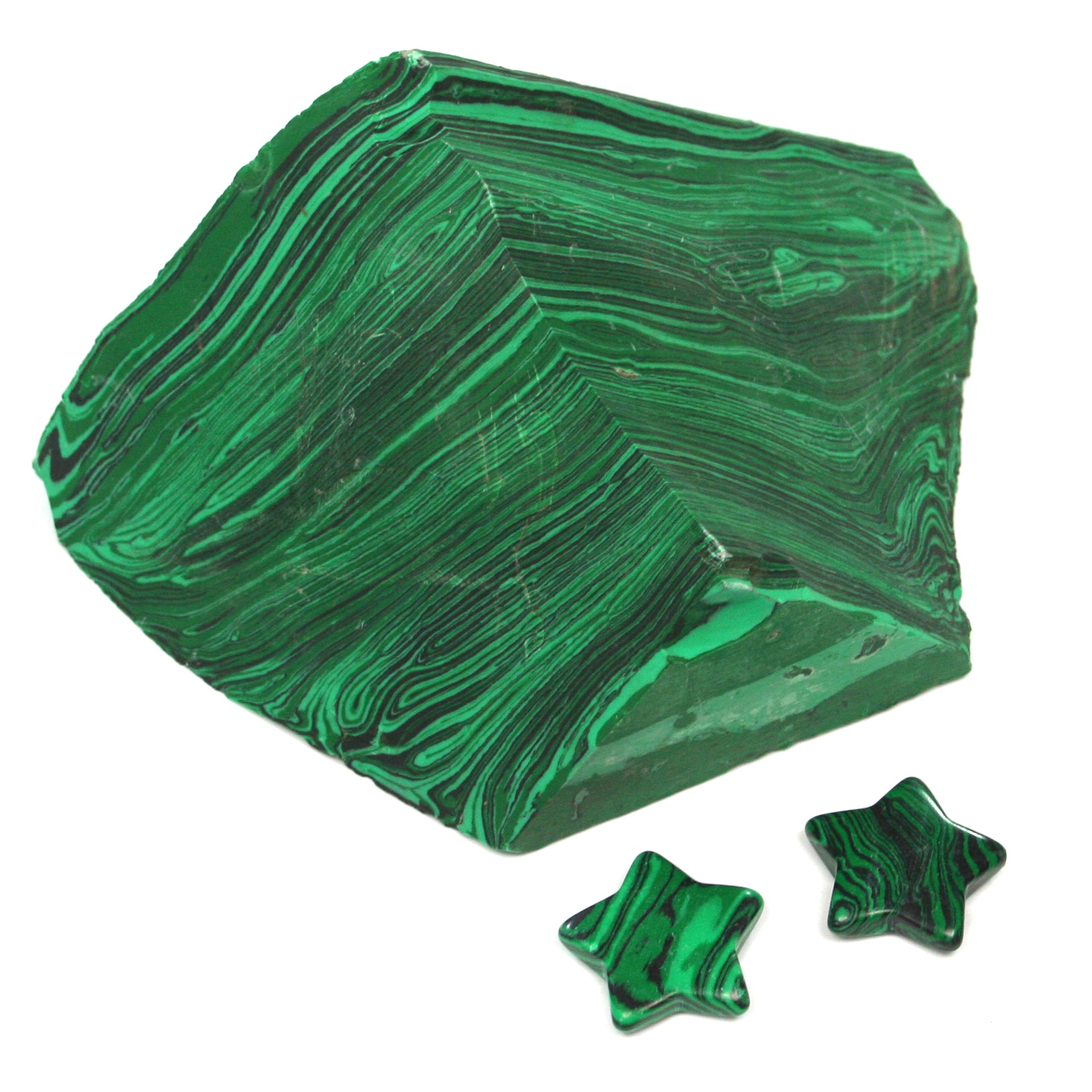 Rock Star Green Malachite (Set of 10)