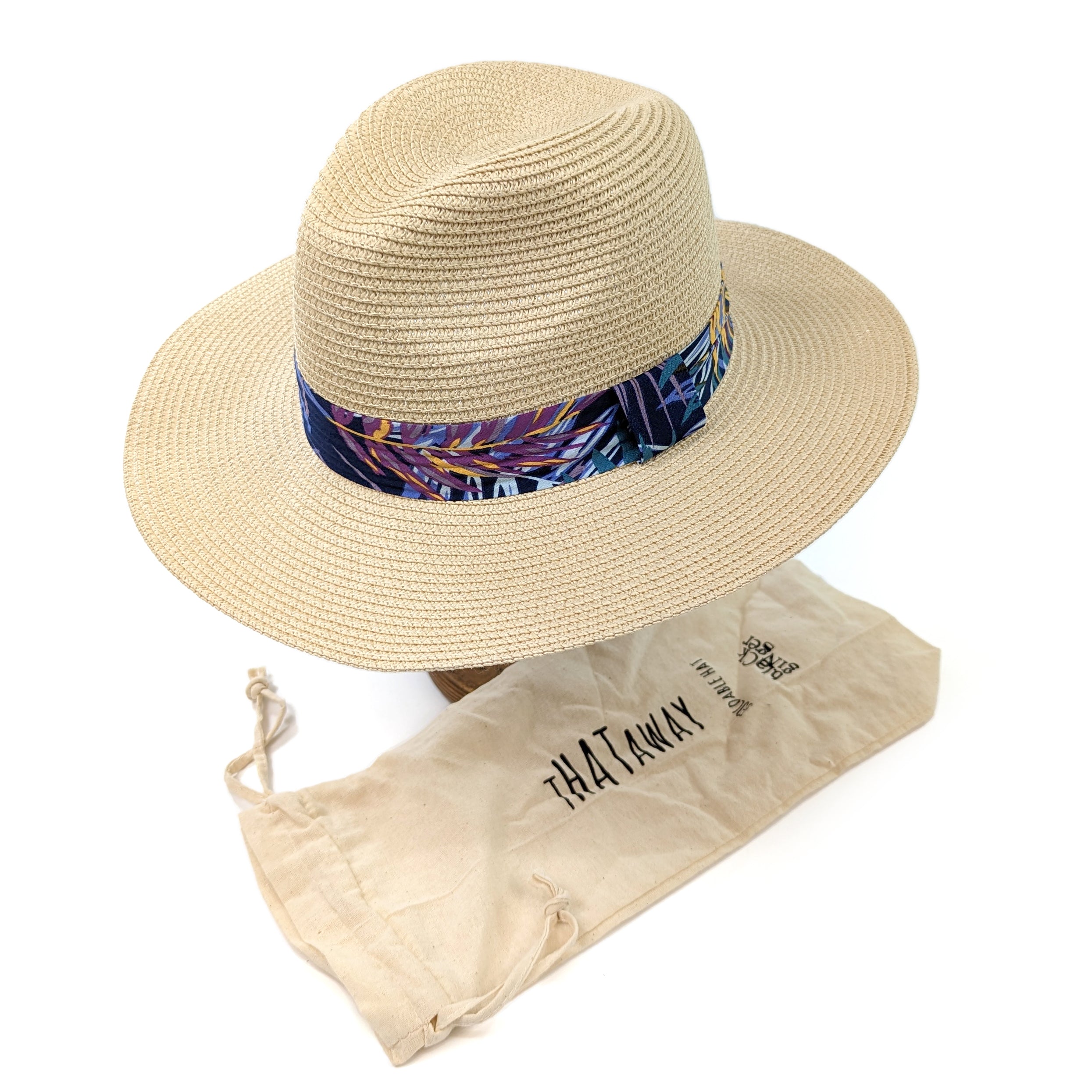 Tropical Panama Foldable Hat
