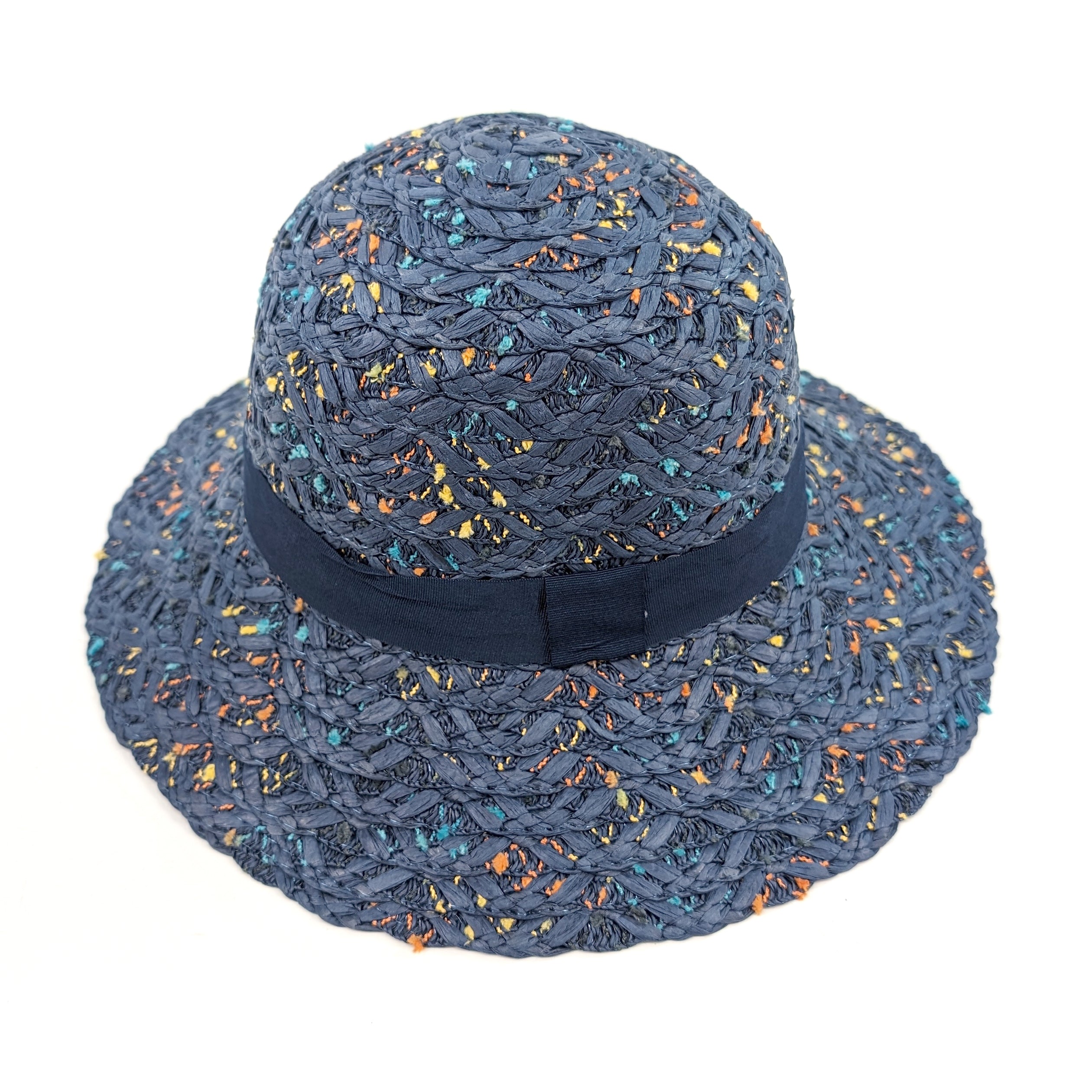 Chapeau Pliable Cloche Confetti - Bleu Foncé