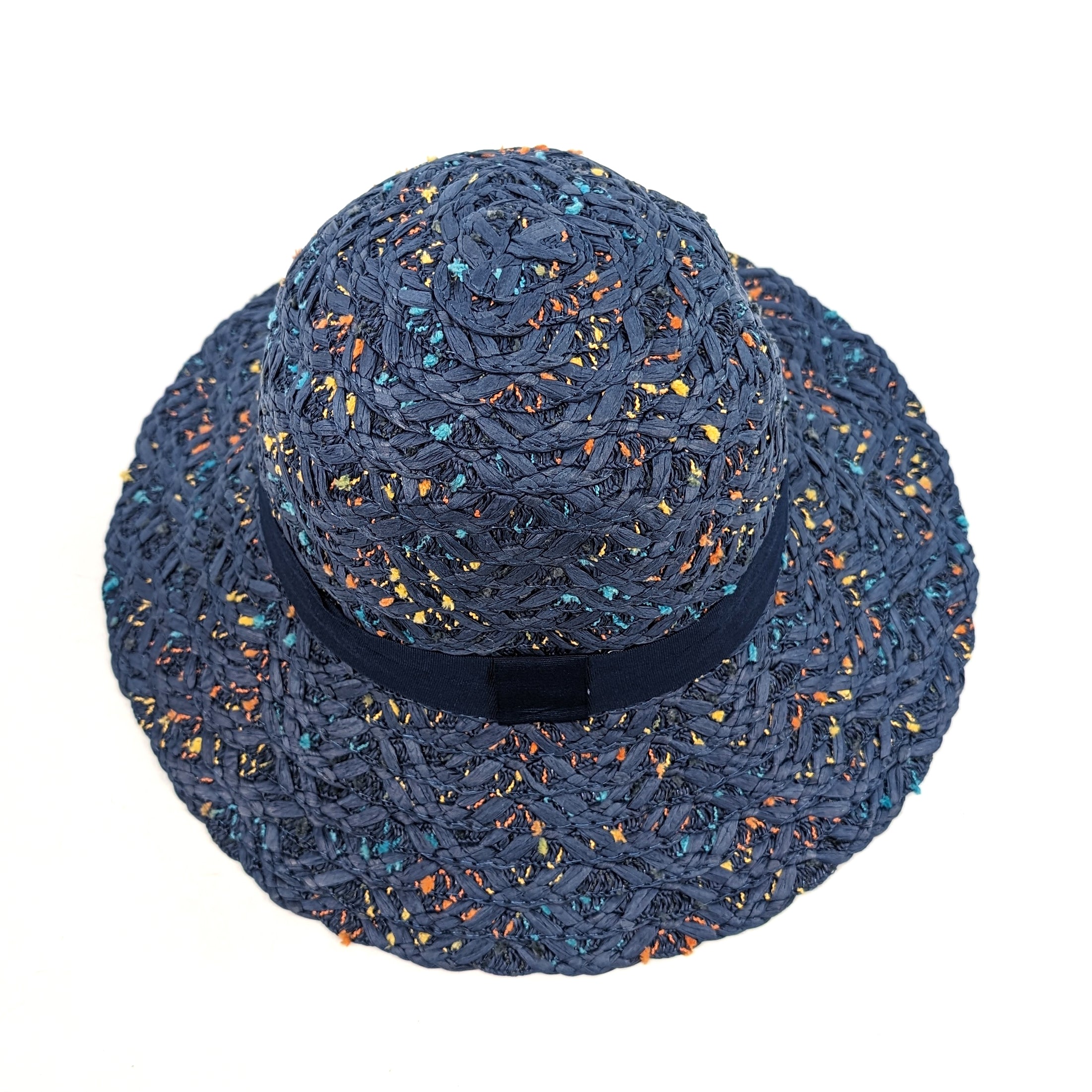 Chapeau Pliable Cloche Confetti - Bleu Foncé