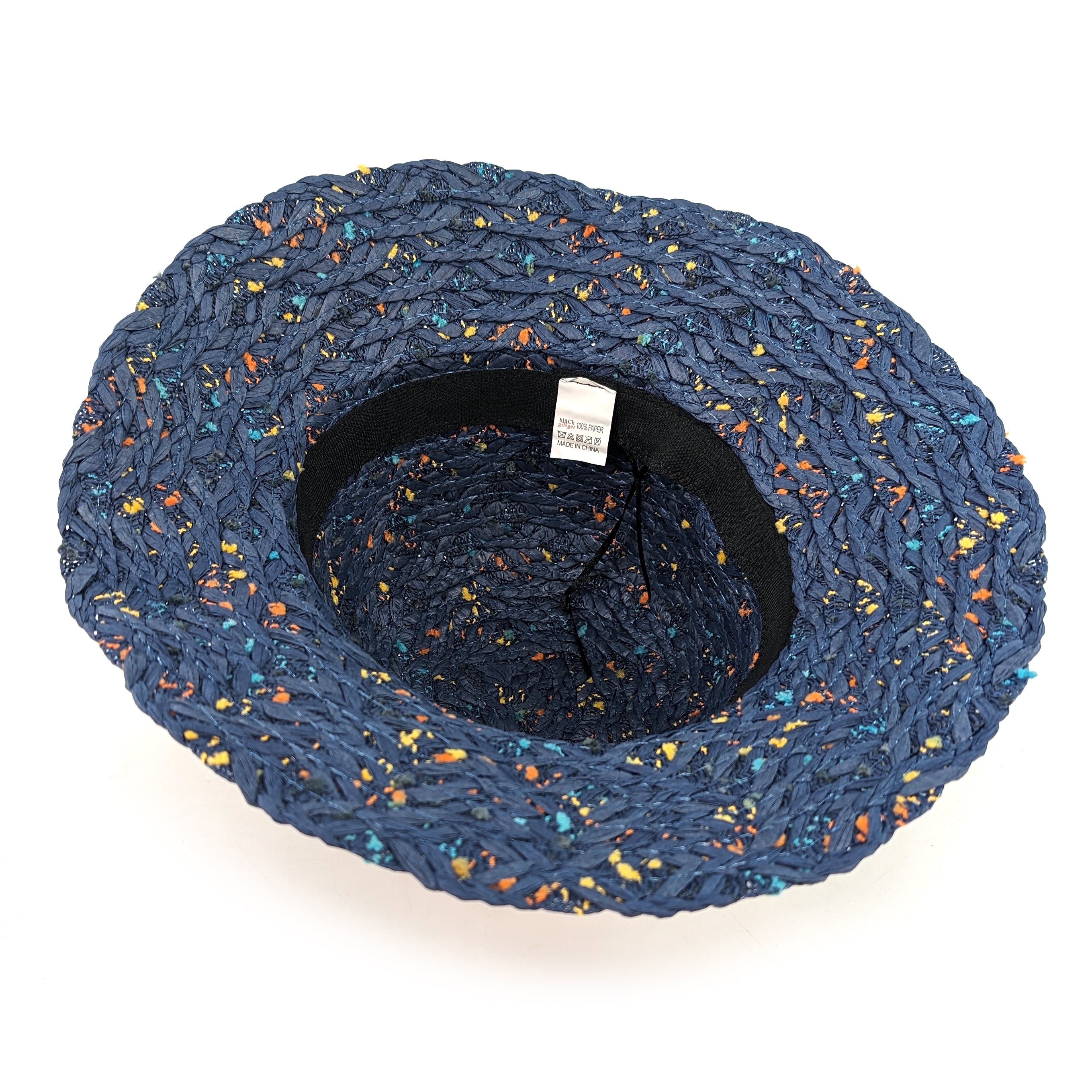 Chapeau Pliable Cloche Confetti - Bleu Foncé