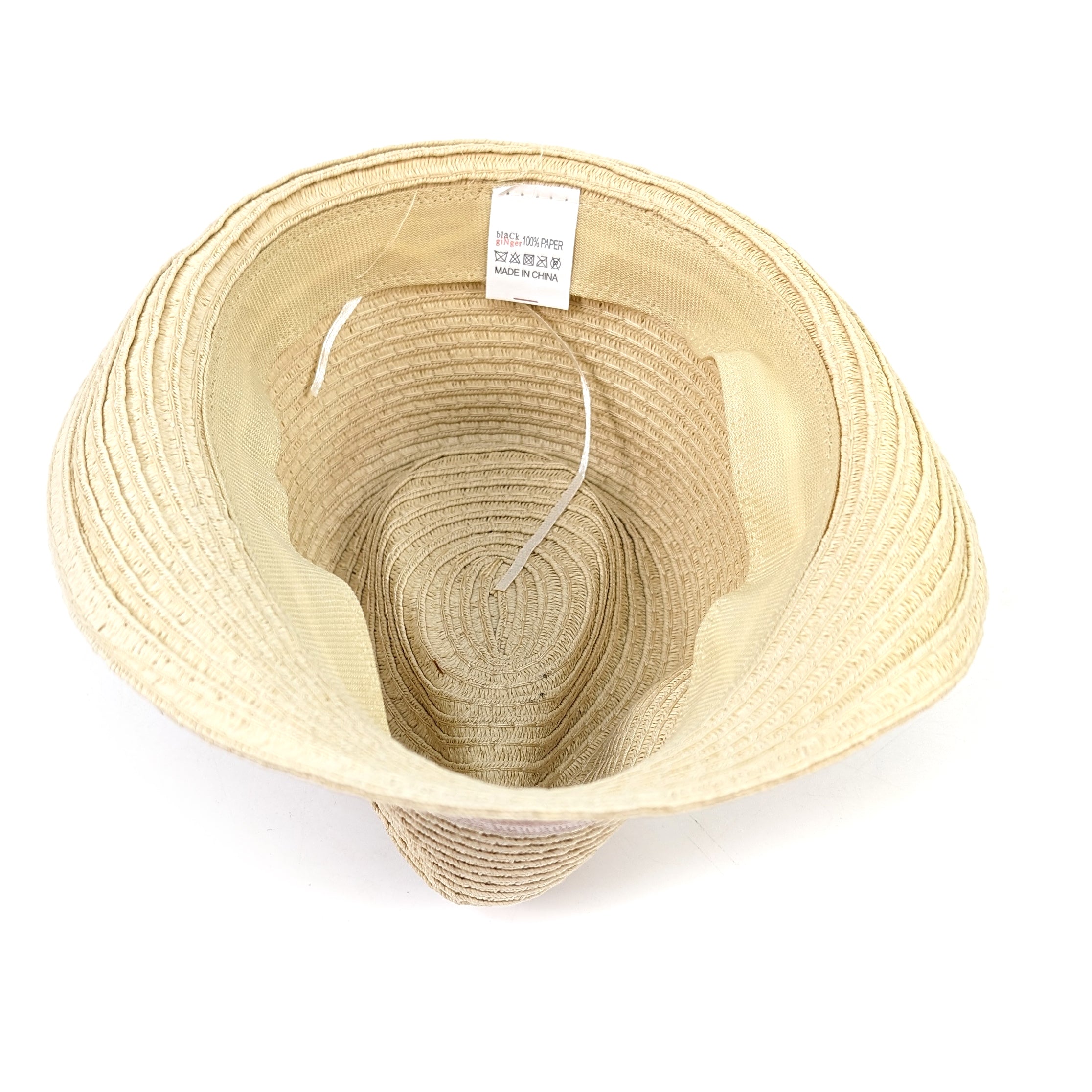 Chapeau Trilby Pliable Enfant - Bande Rose