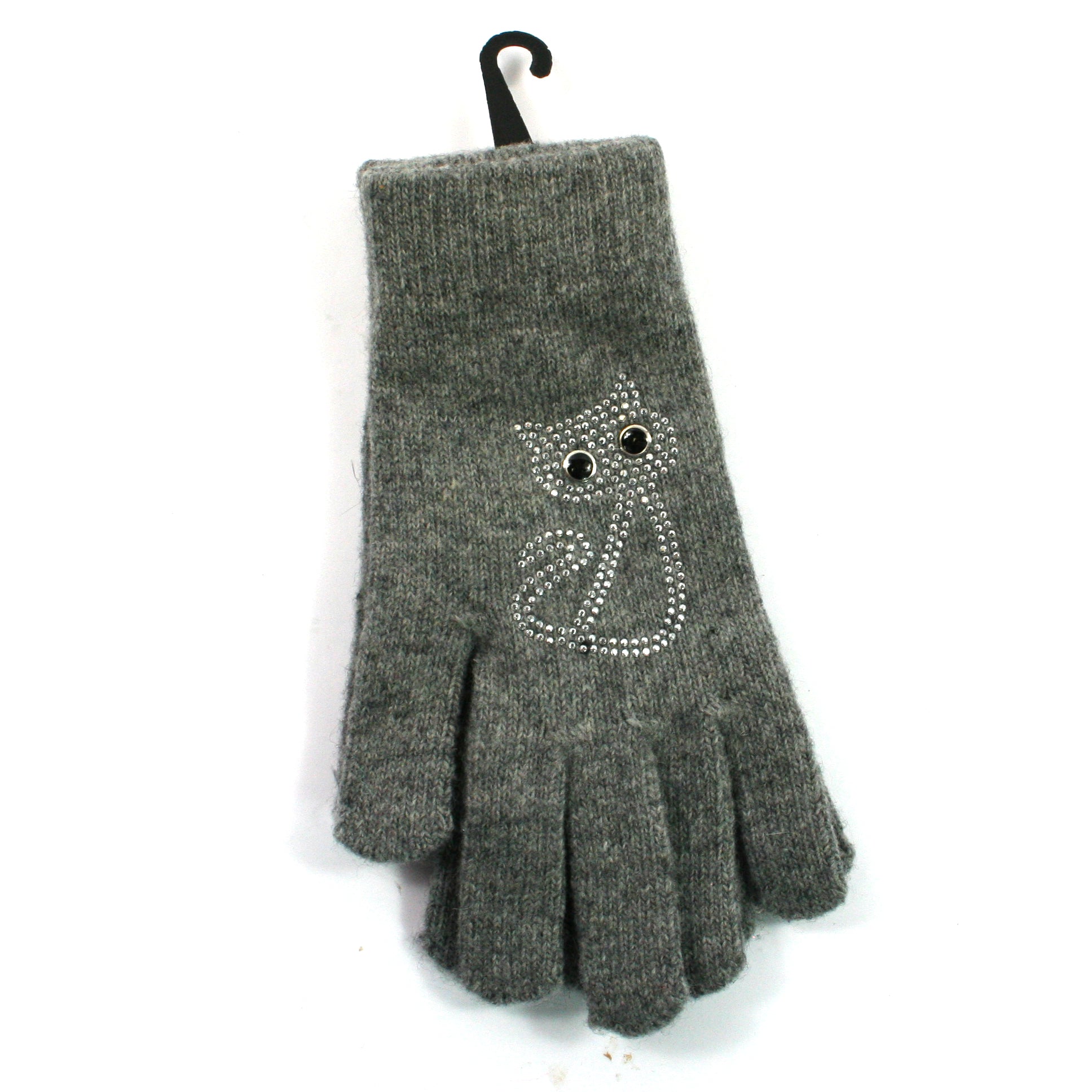 Glove - Grey Cat