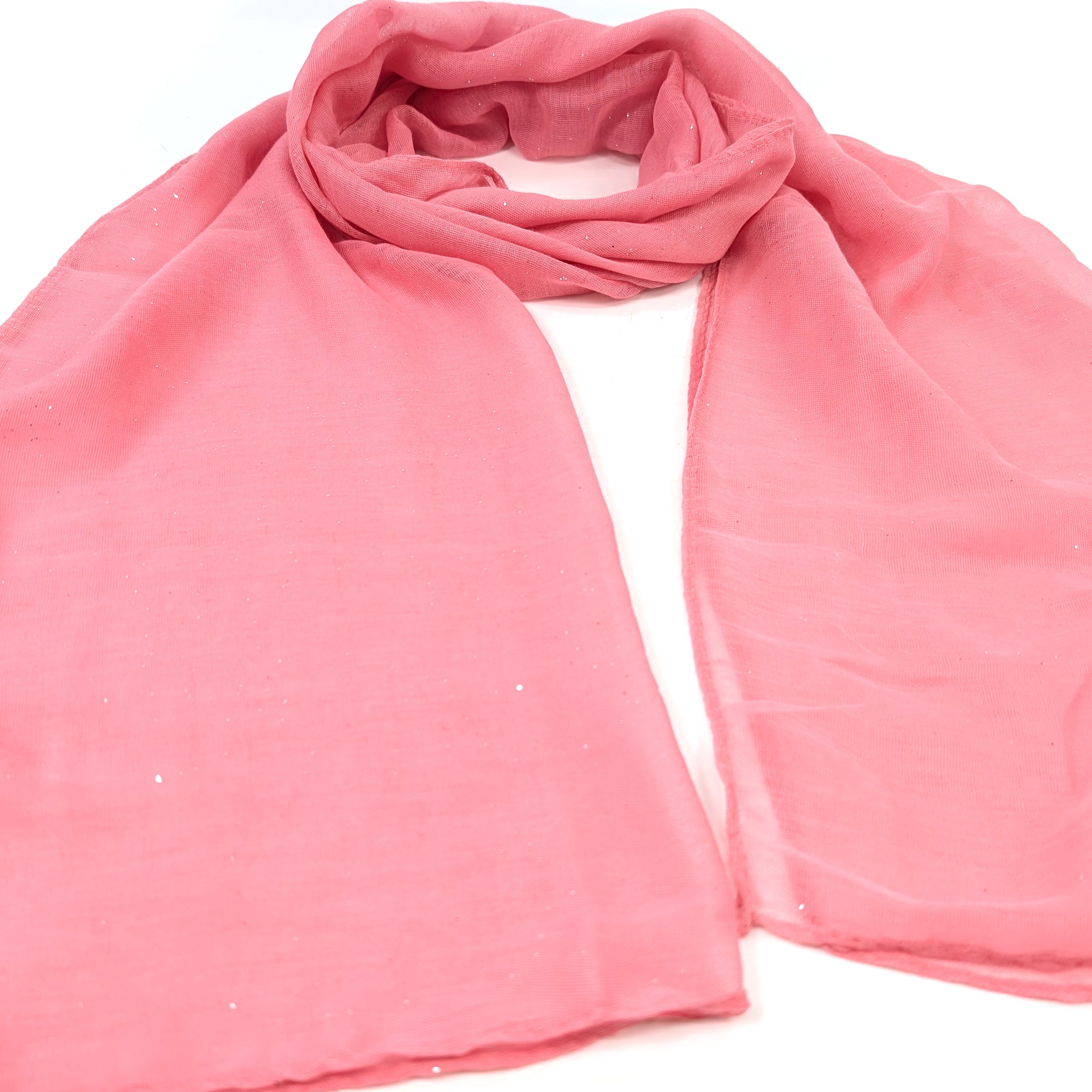 Viano - Sparkle Scarf - Dusky Pink (50x180cm)