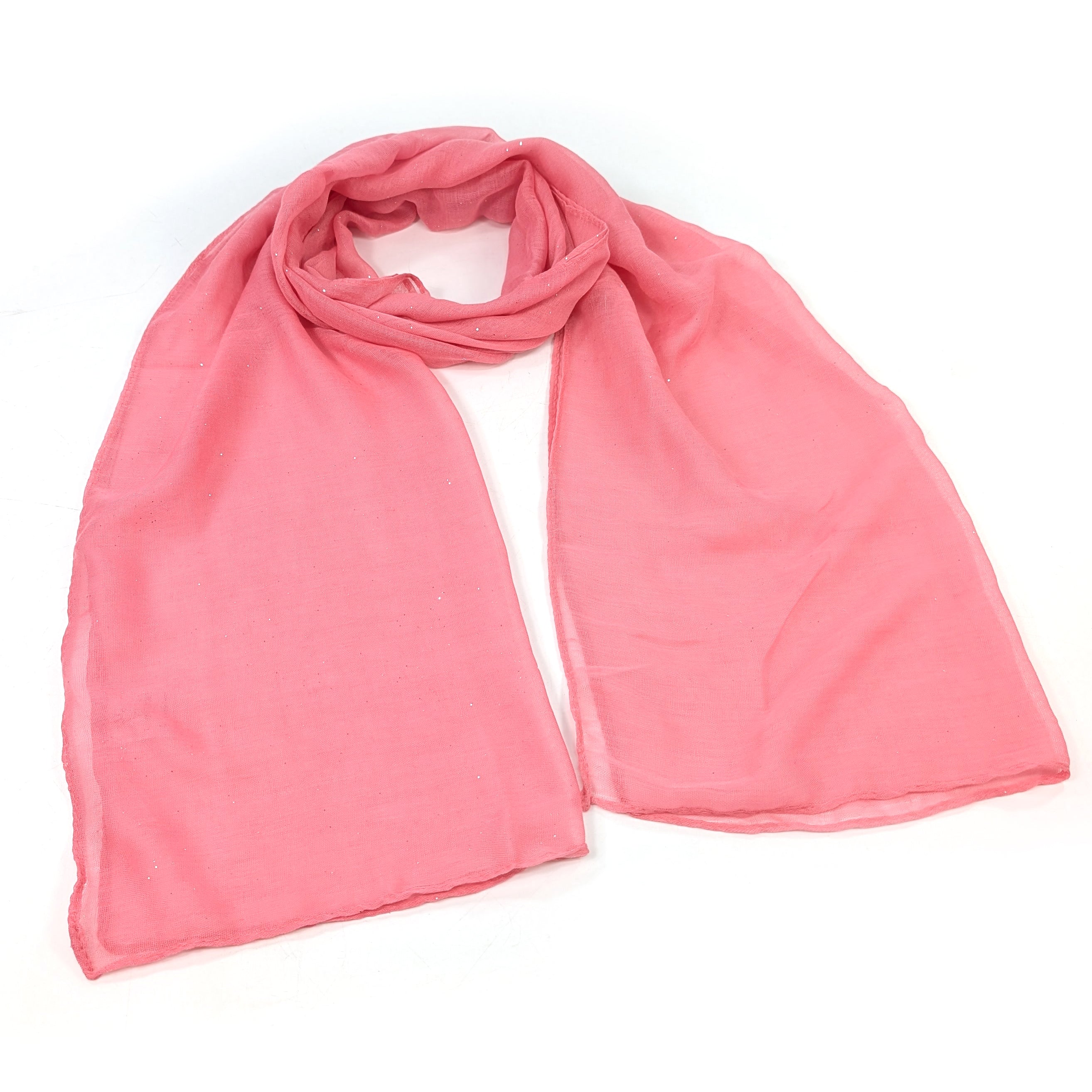 Viano - Sparkle Scarf - Dusky Pink (50x180cm)