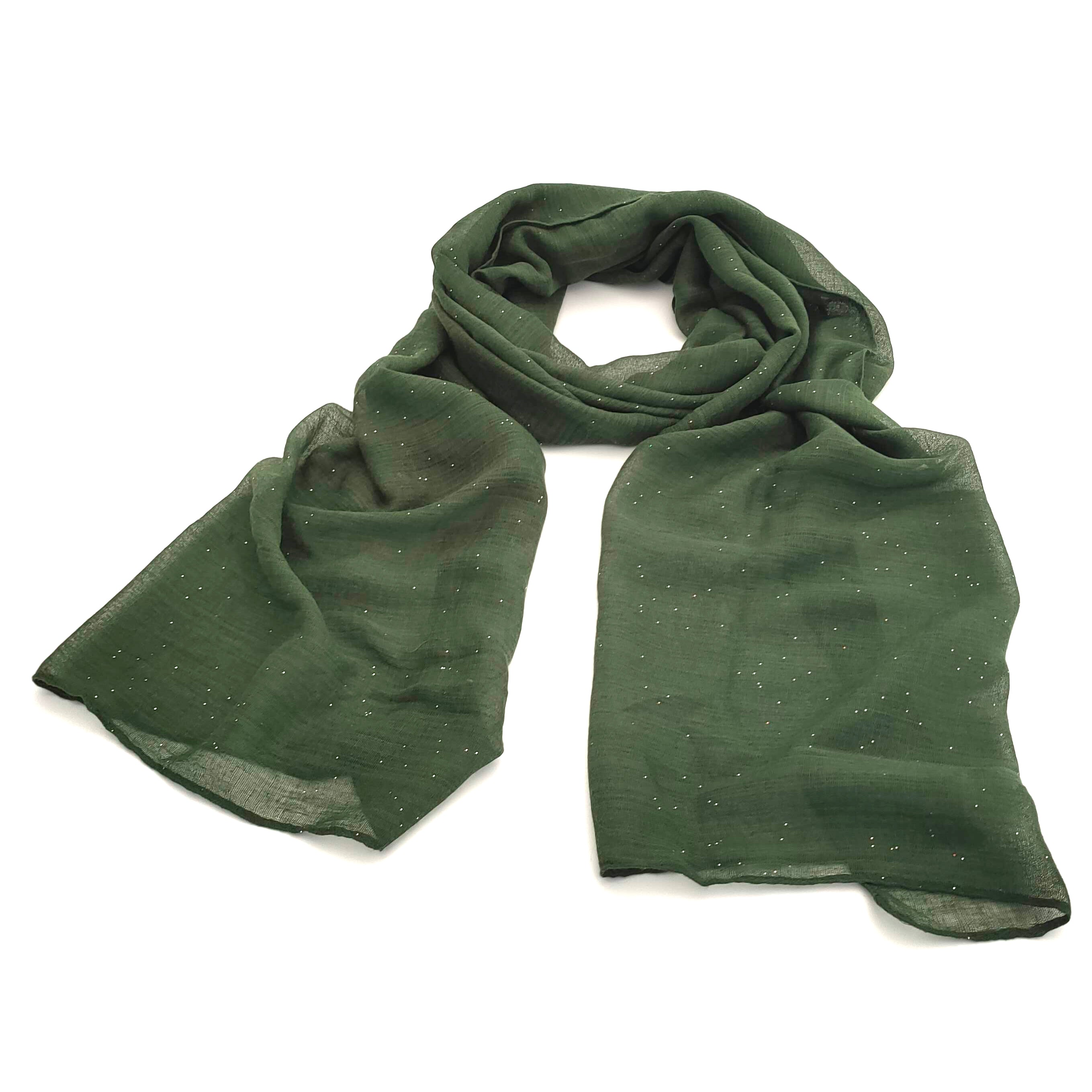 Viano - Sparkle Scarf - Rainforest Green (50x180cm)