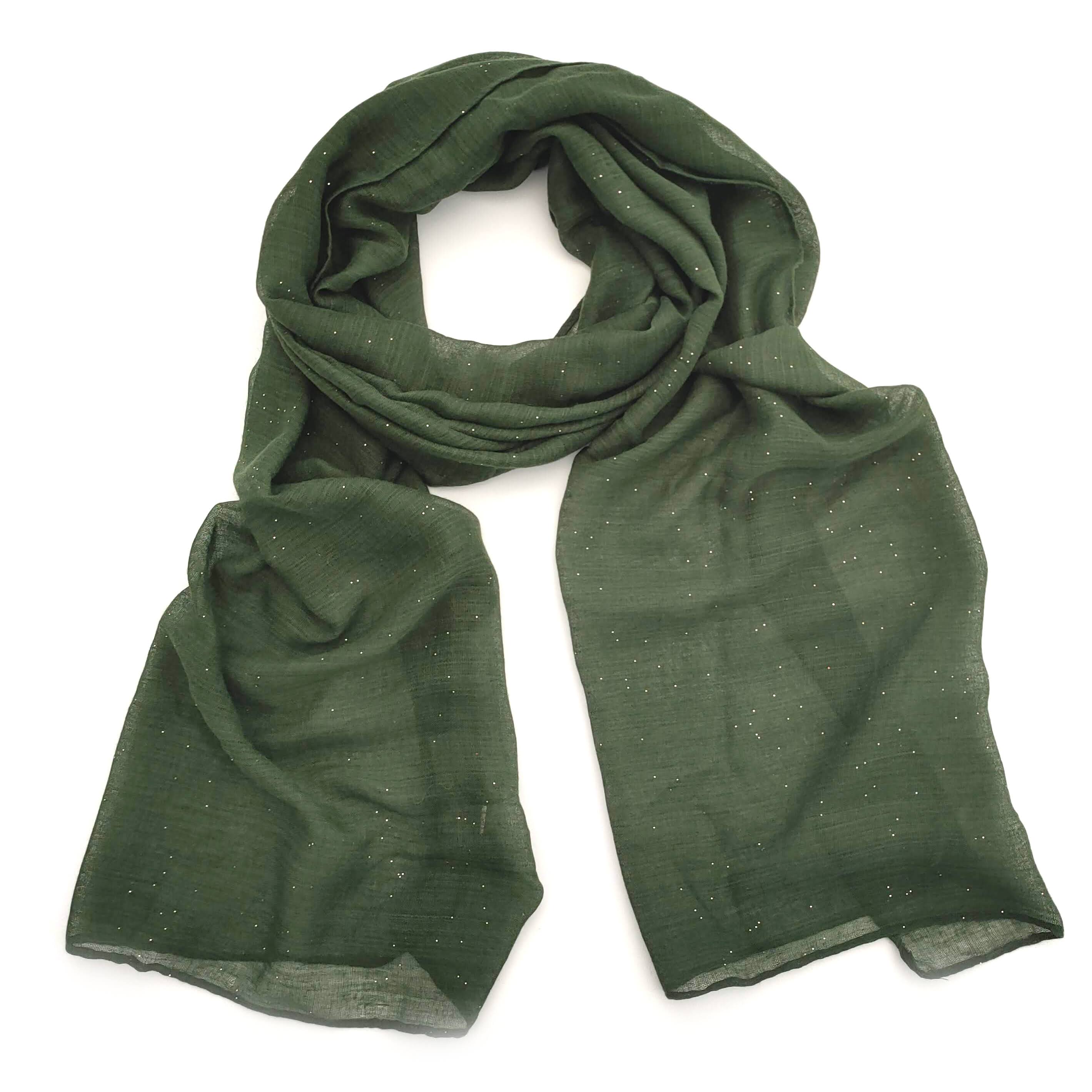 Viano - Sparkle Scarf - Rainforest Green (50x180cm)