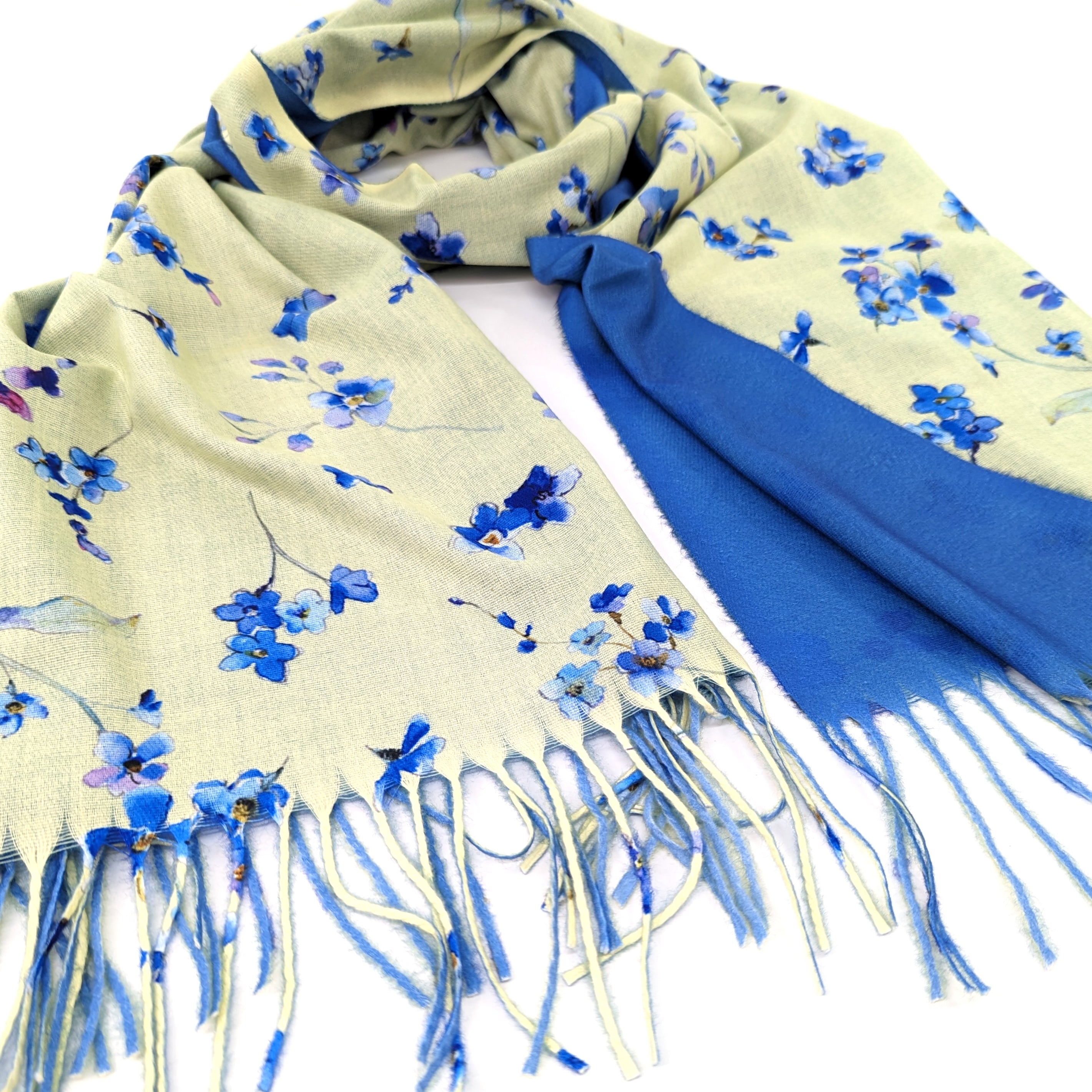 Forget Me Not Scarf Pashmina (70x180cm)