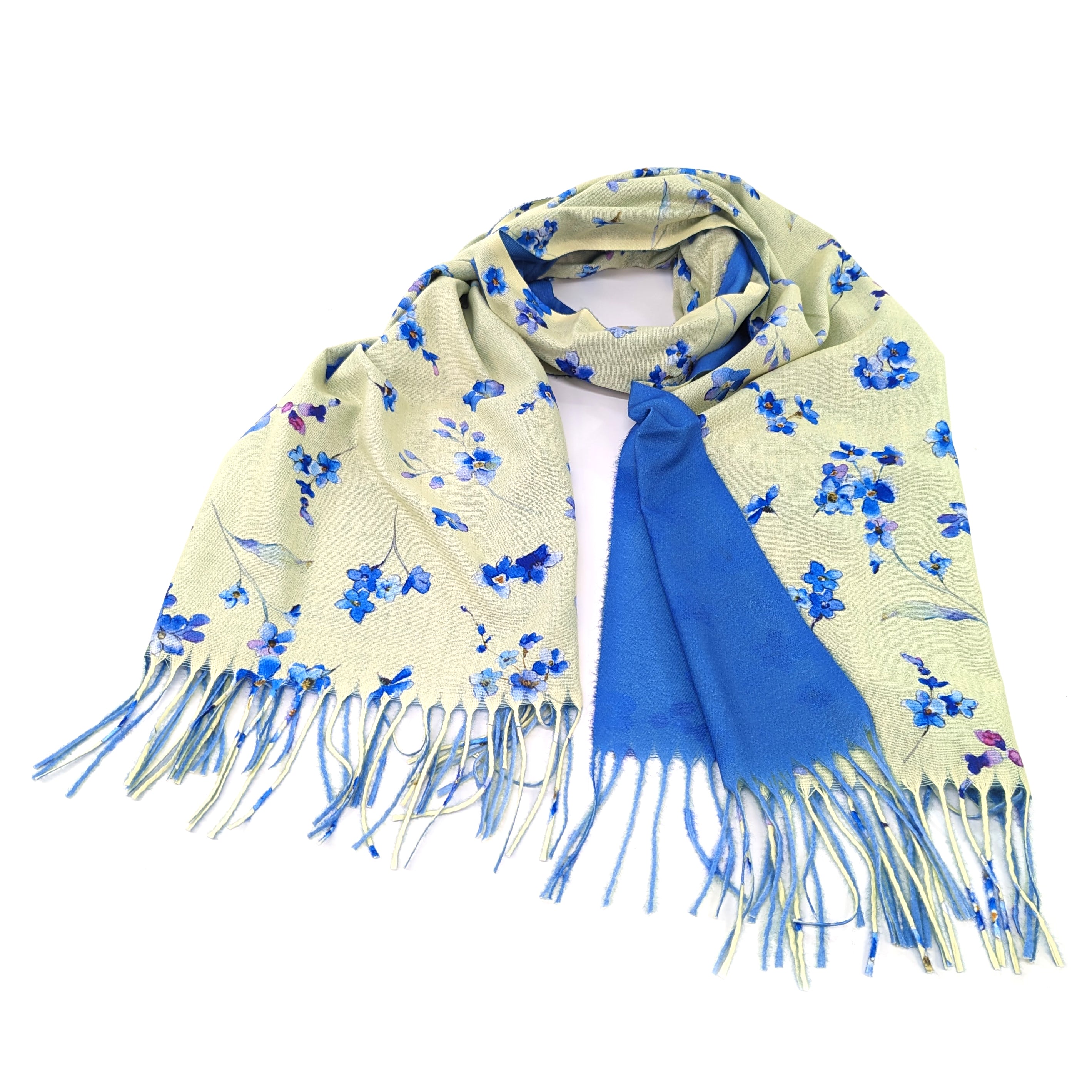 Forget Me Not Scarf Pashmina (70x180cm)