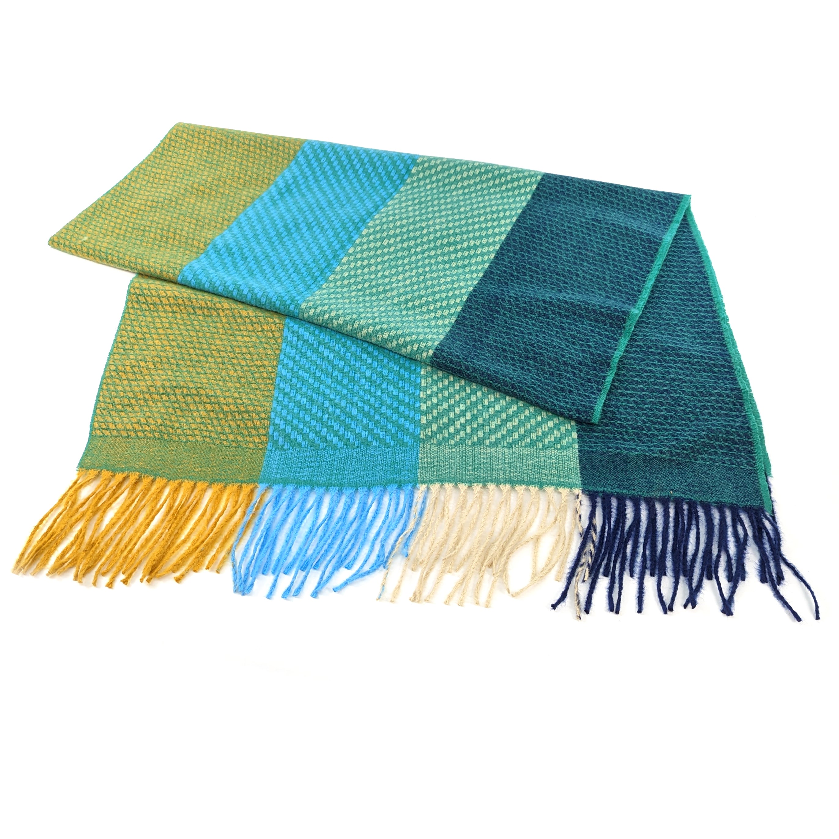 Nenet - Thick Lined Scarf - Cosy Mojito