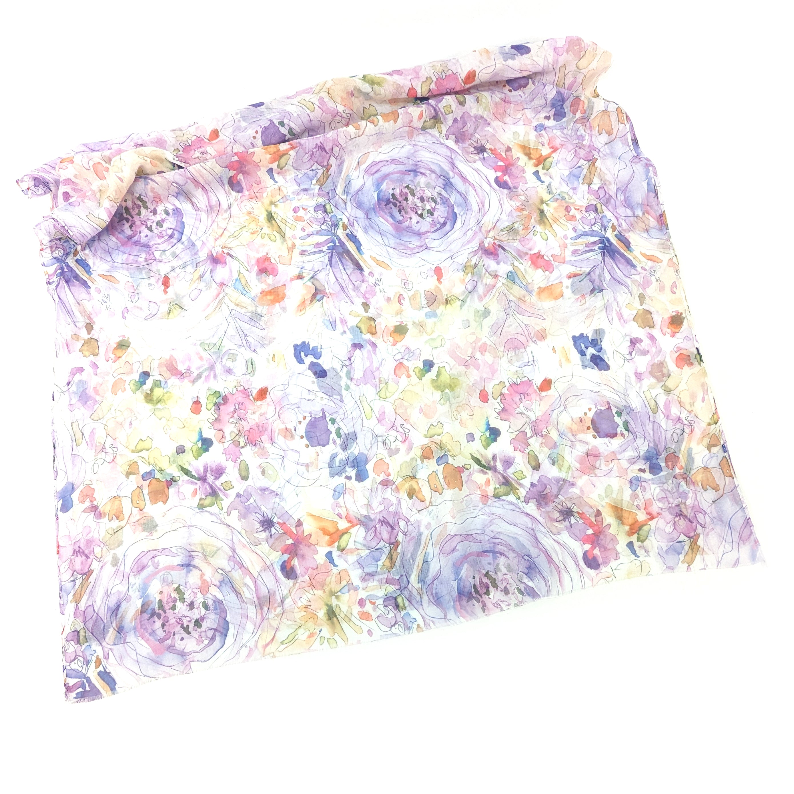 Antheia - Flurry of Roses - Purples (50x180cm)