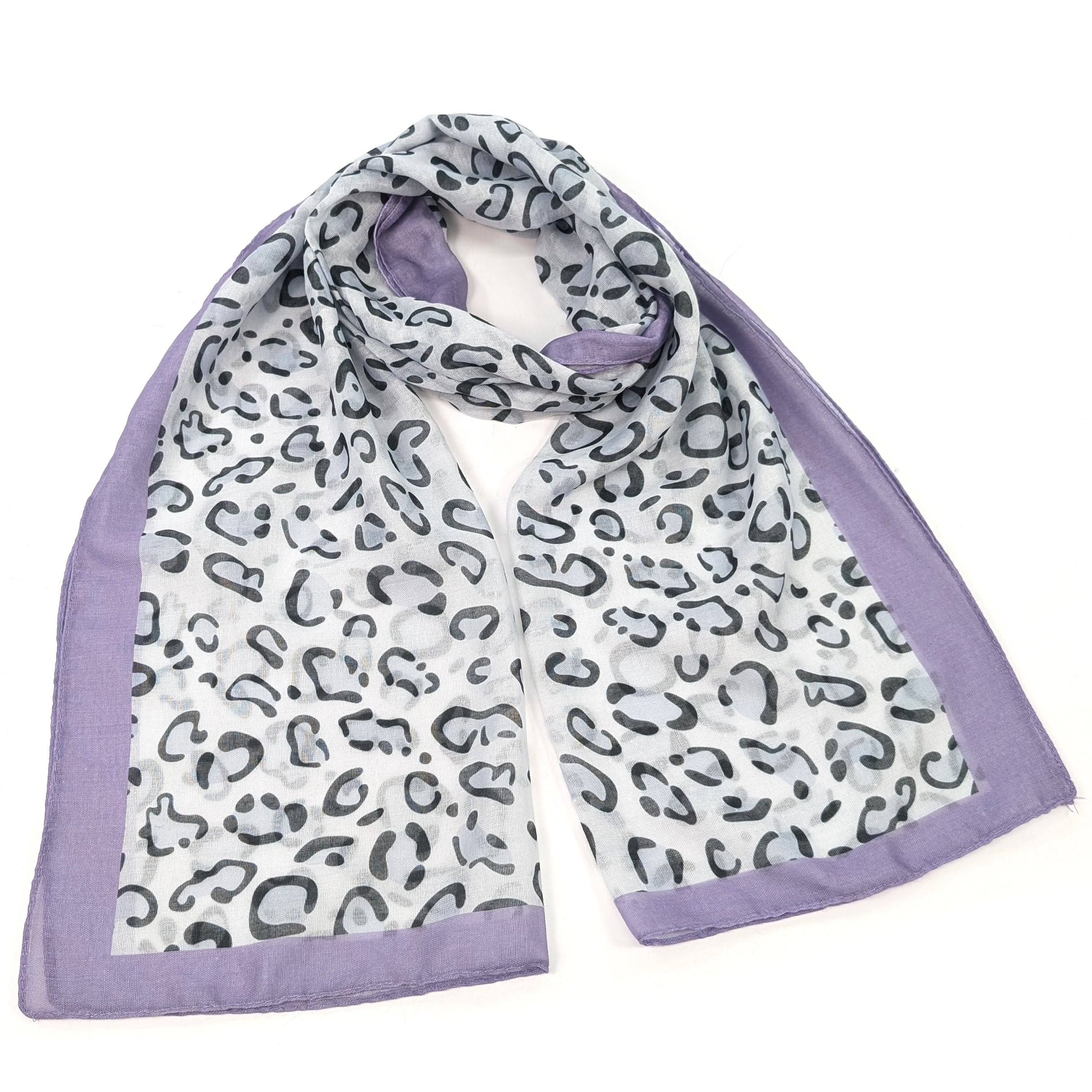 Snow Leopard Mauve (50x180cm) - Exclusive Design