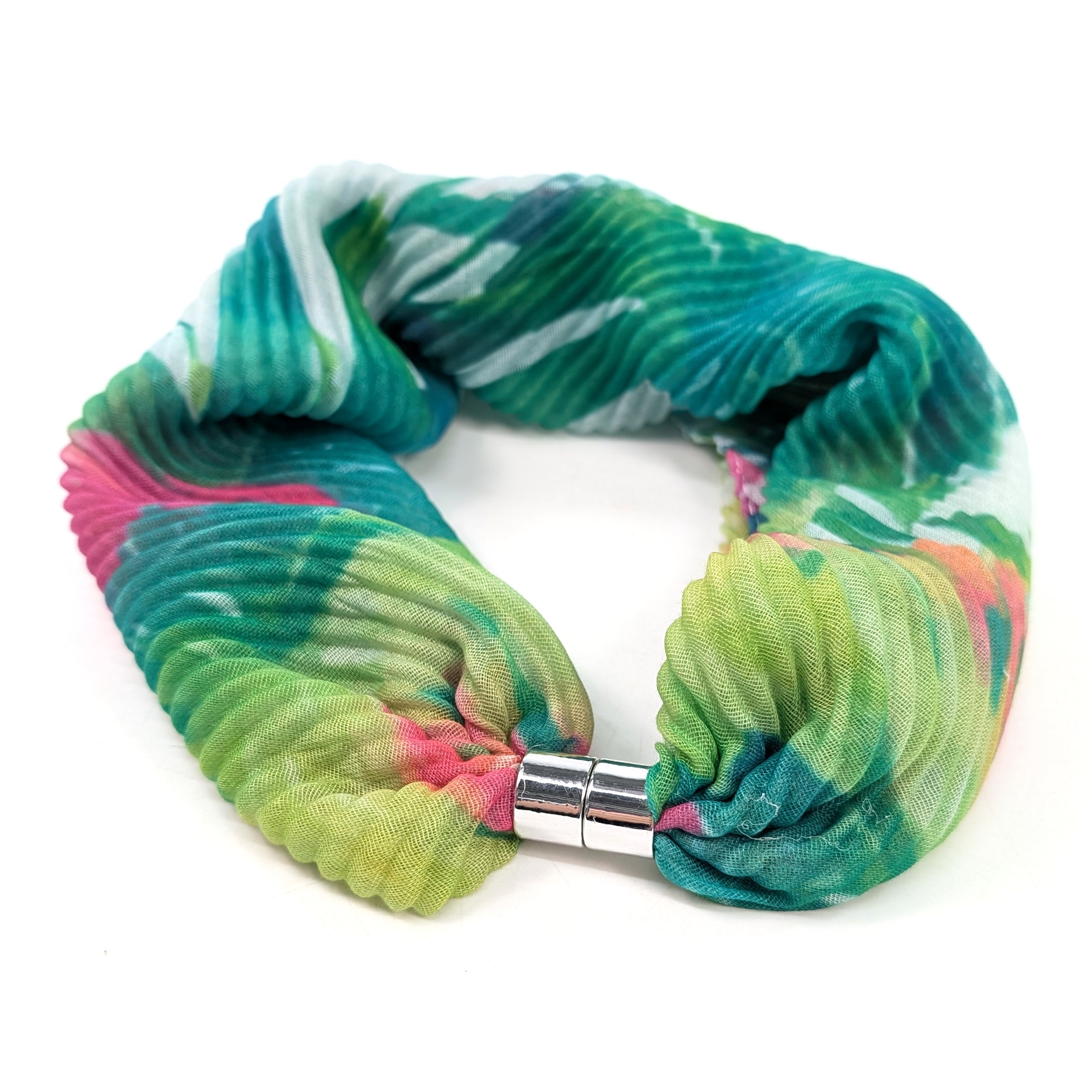 Bright Tropical Magnetic Neck Scarf - Exclusive Design