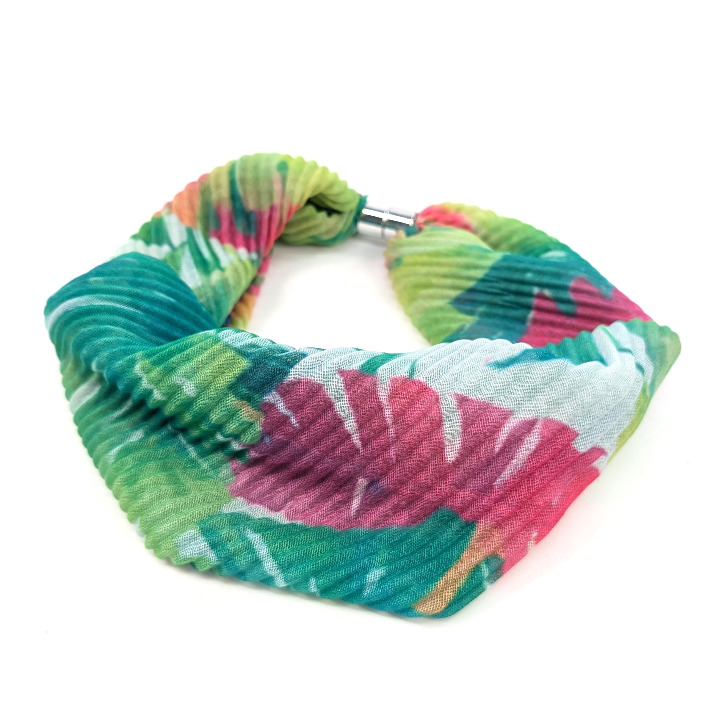 Bright Tropical Magnetic Neck Scarf - Exclusive Design