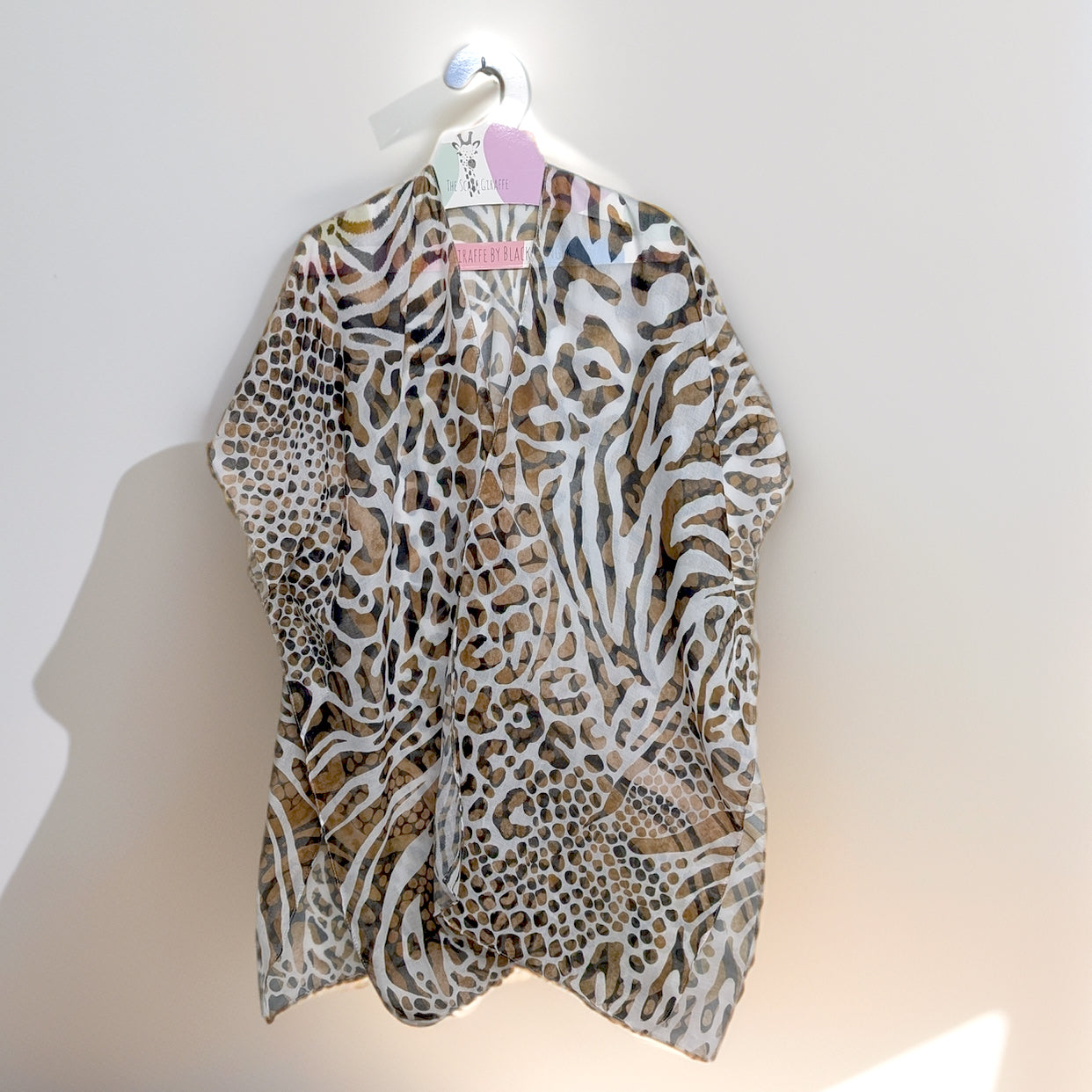 Wild Animal Print Kaftan