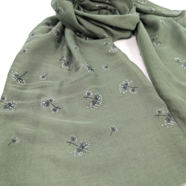 Kawat - Dandelion Scarf (70x180cm) - Sage Green