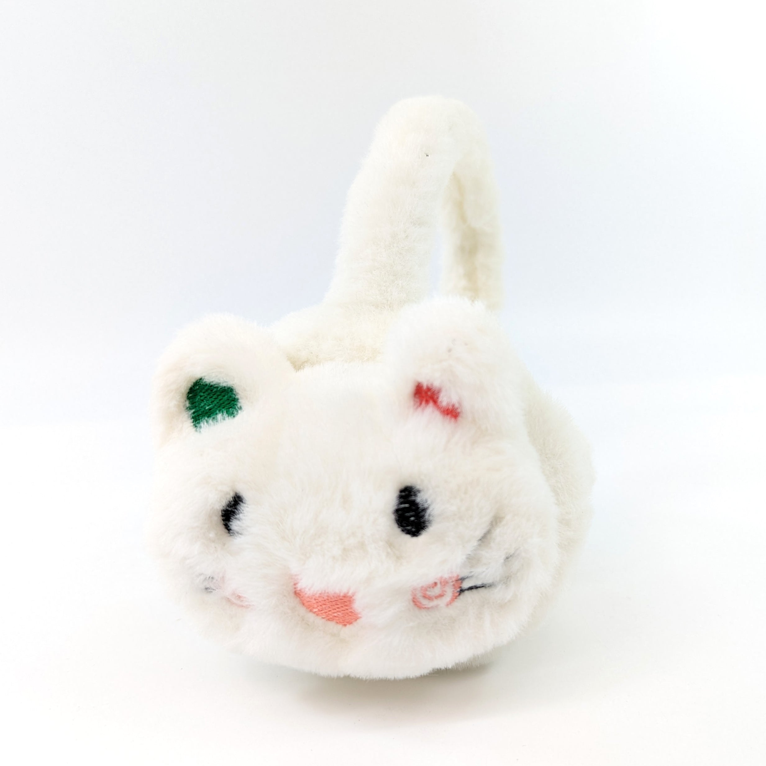 White Cat Ear Muffs