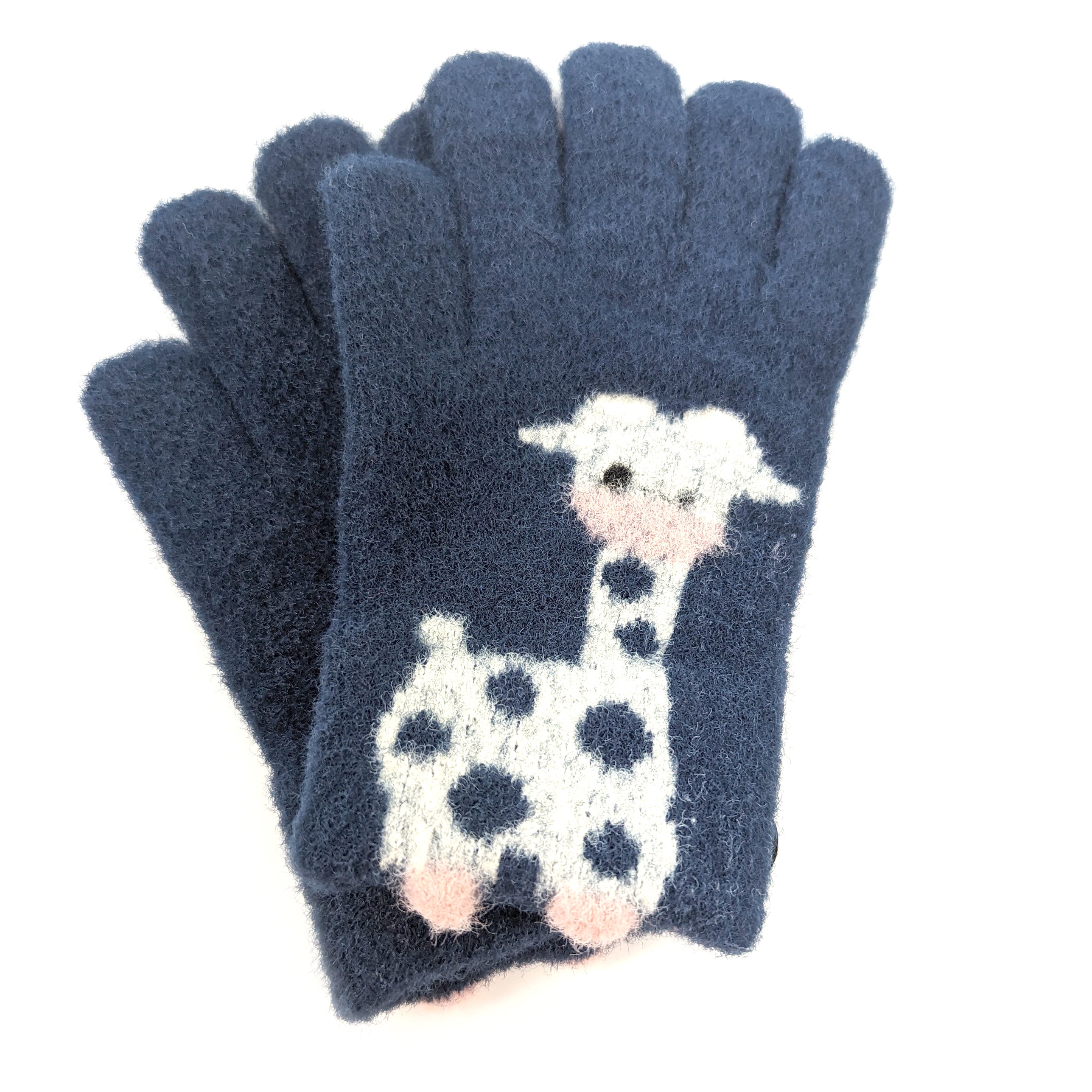 12 Assorted GIraffe Gloves (up to 8 years old)