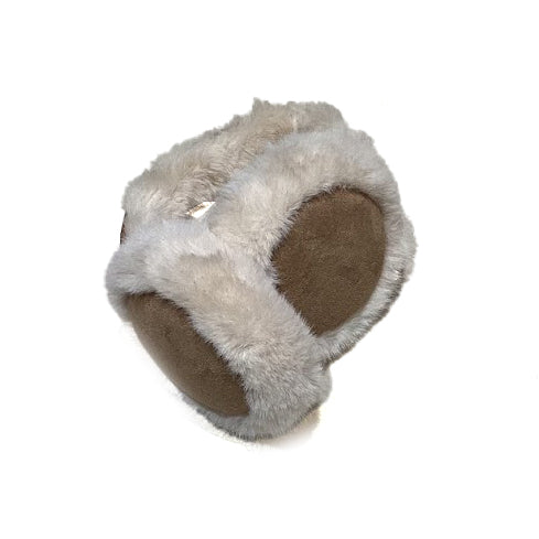 Sheepskin Style Ear Muffs (Foldable) - Cream