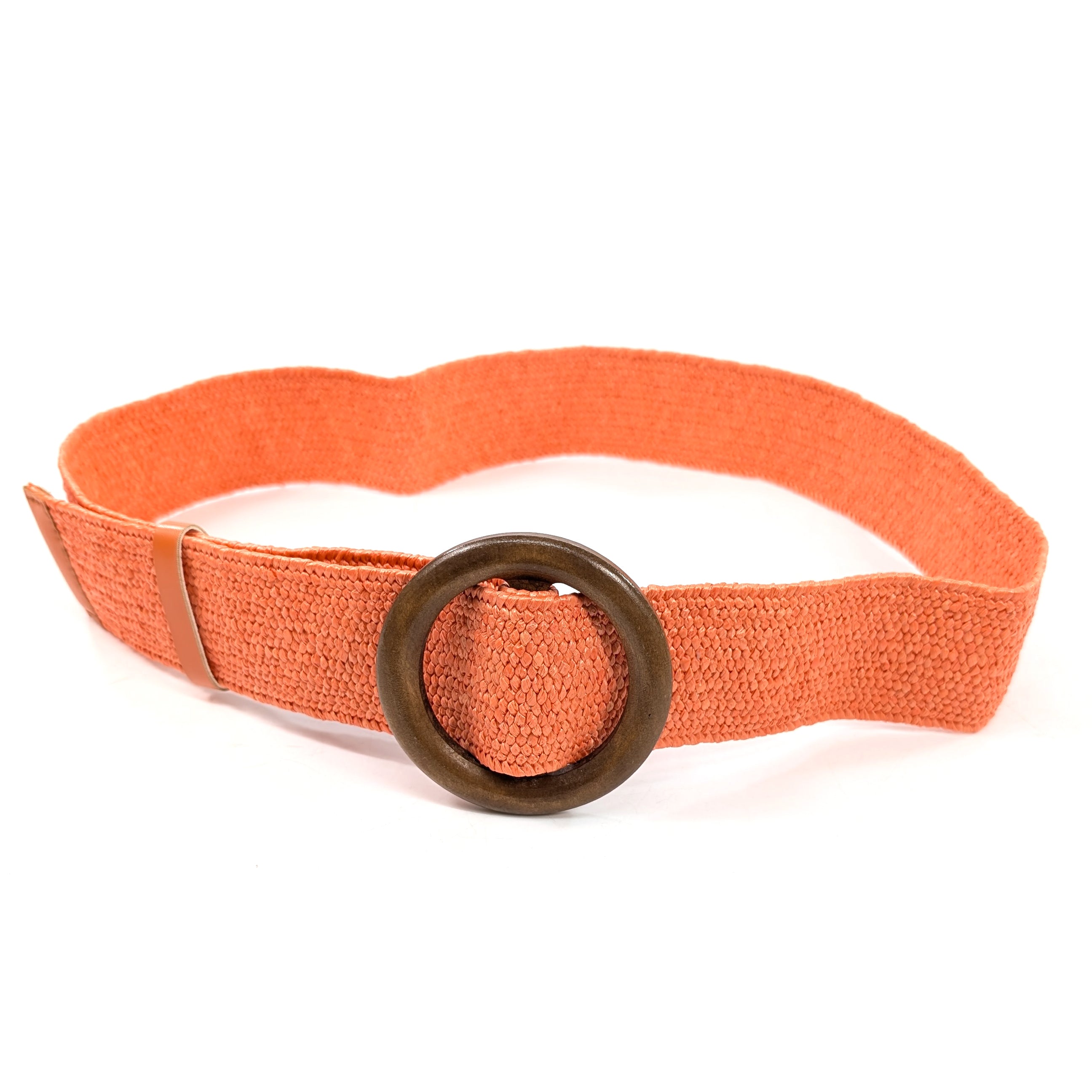 Belted in Nature - Eco Friendly Paper Belt - Orange