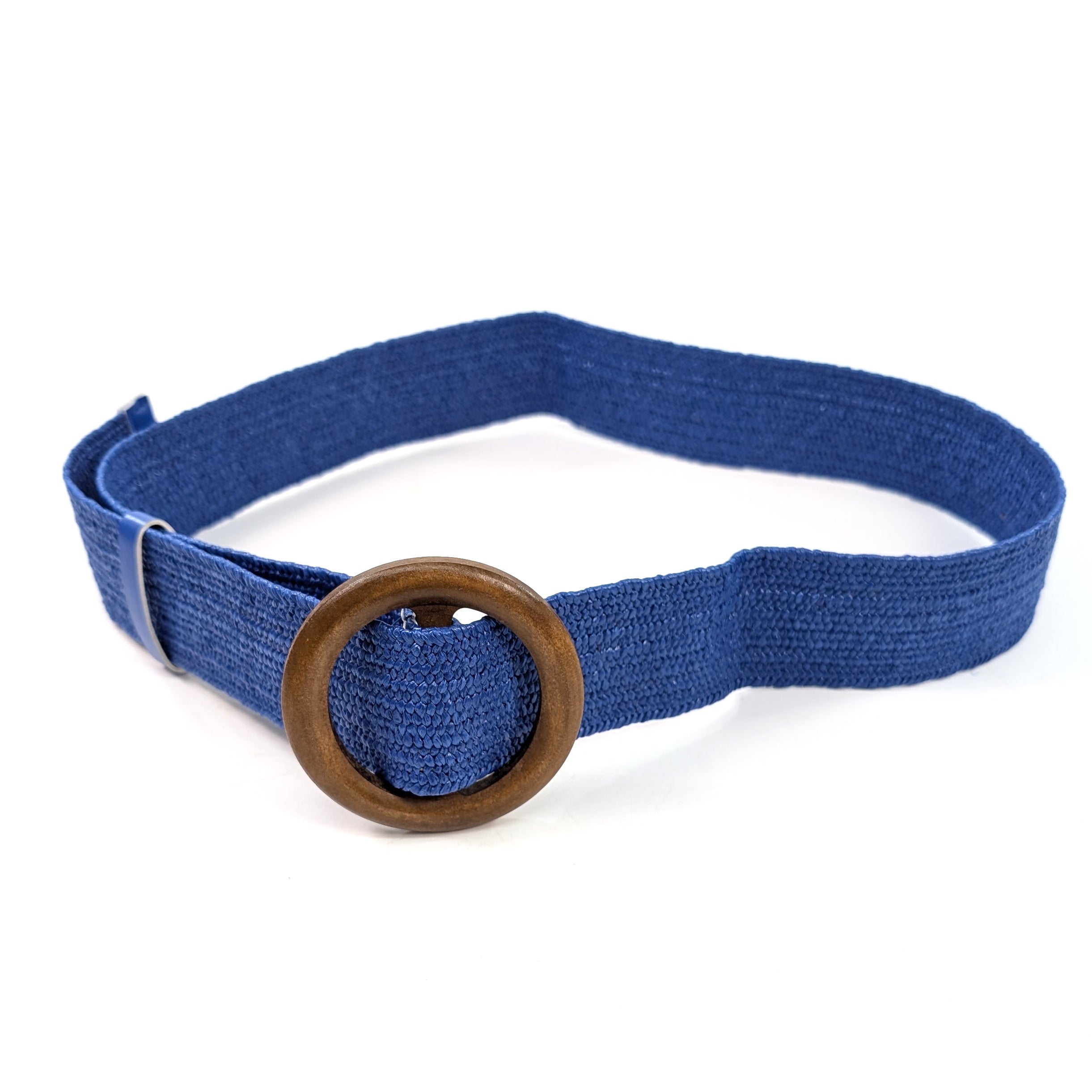 Belted in Nature - Eco Friendly Paper Belt - Blue