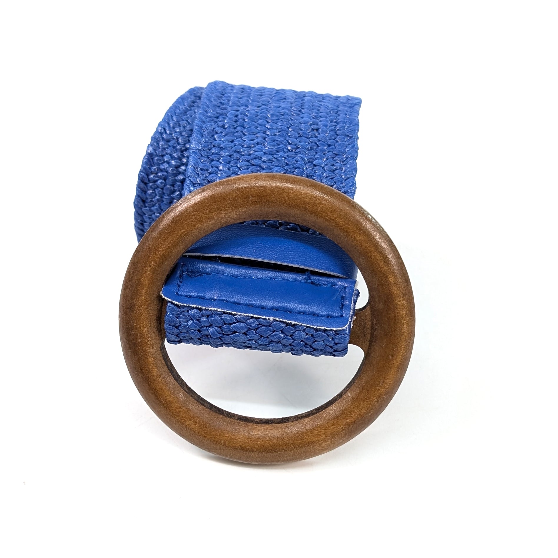 Belted in Nature - Eco Friendly Paper Belt - Blue