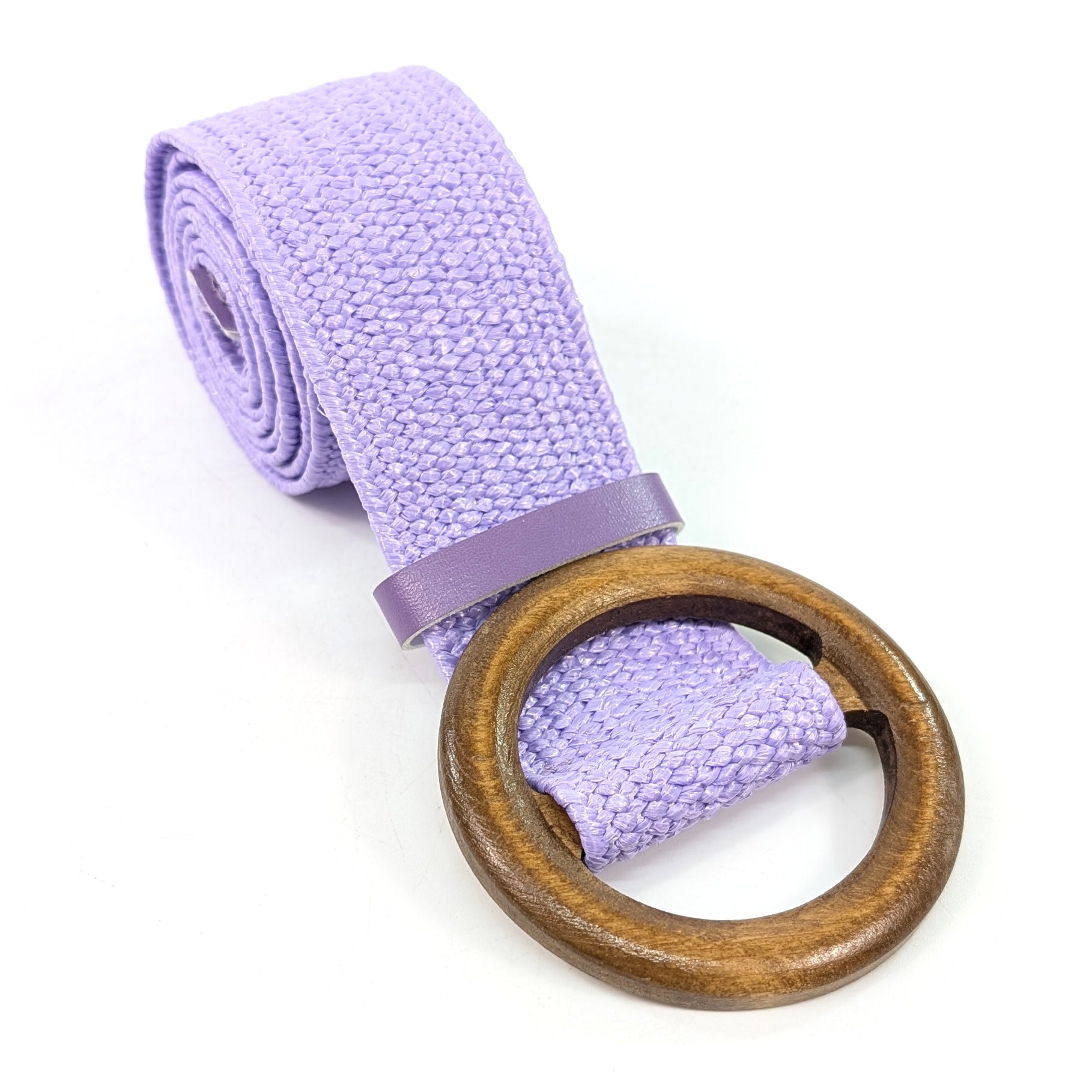 Belted in Nature - Eco Friendly Paper Belt - Purple