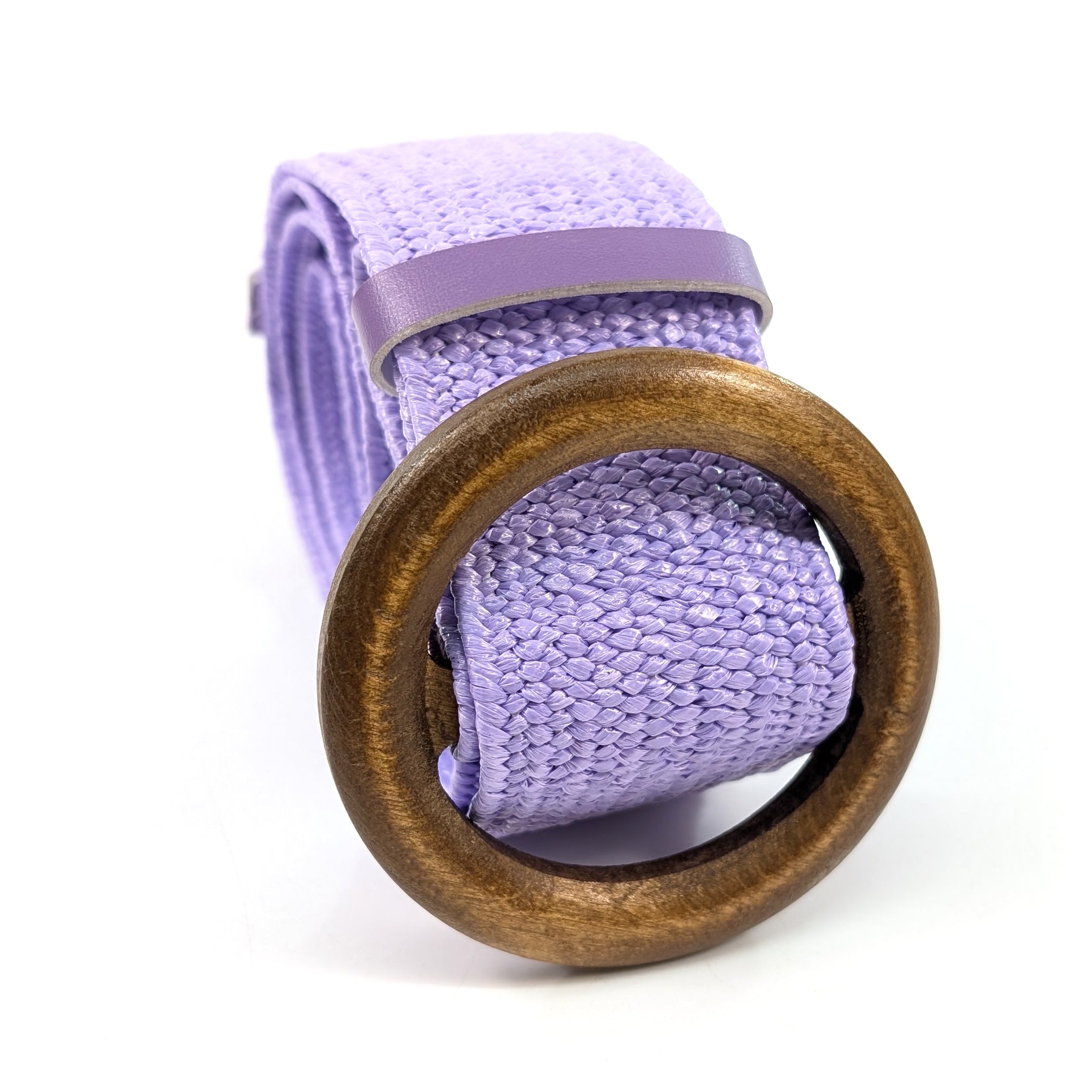 Belted in Nature - Eco Friendly Paper Belt - Purple