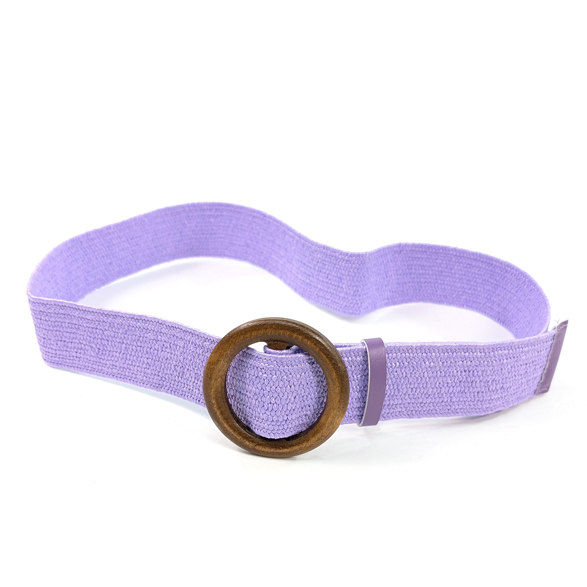 Belted in Nature - Eco Friendly Paper Belt - Purple