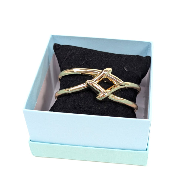 Hashtag Bangle (in Gift Box) - Gold