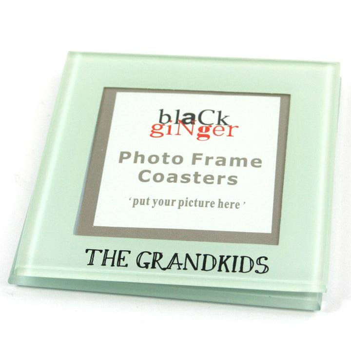 S/2 Photoframe Coasters - The Grandkids 1