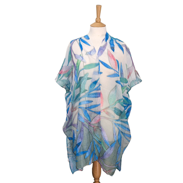 Metis - Kaftan - Aquamarine Leaves