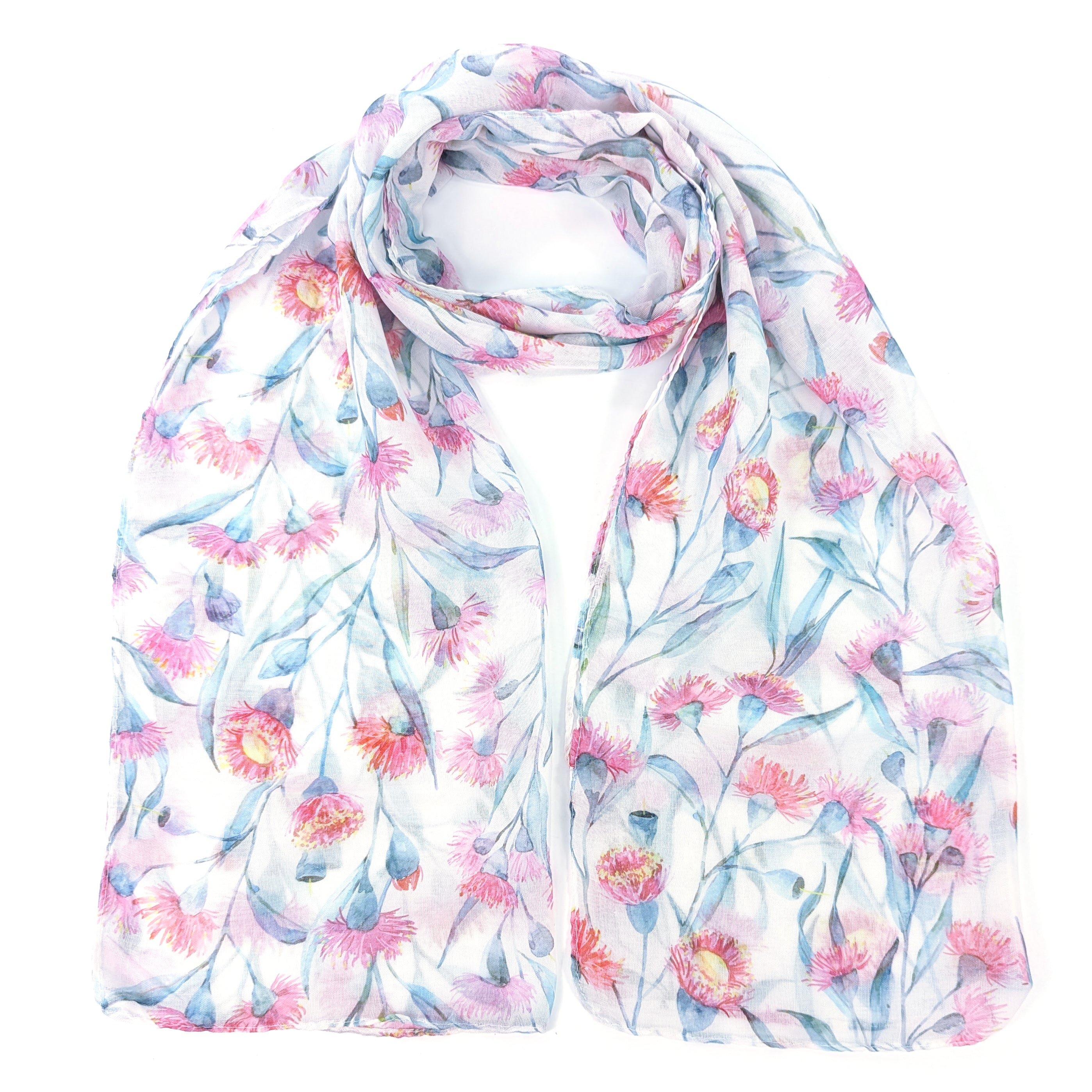 Pastel Carnation Scarf - Exclusive Design (50x180cm)