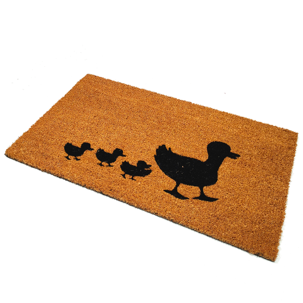Paillasson en fibre de coco Duck Family