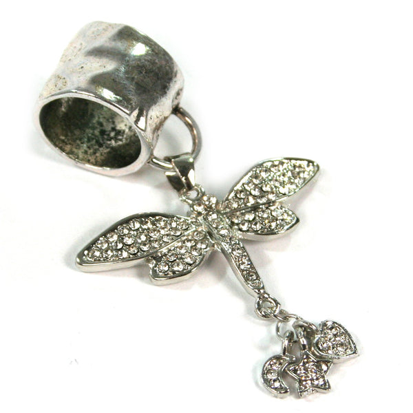 Bijoux Écharpe Design Libellule Diamante