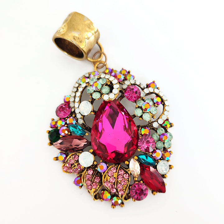 Bright Vintage Scarf Jewellery