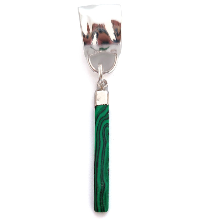 Malachite Matchstick Scarf Jewellery